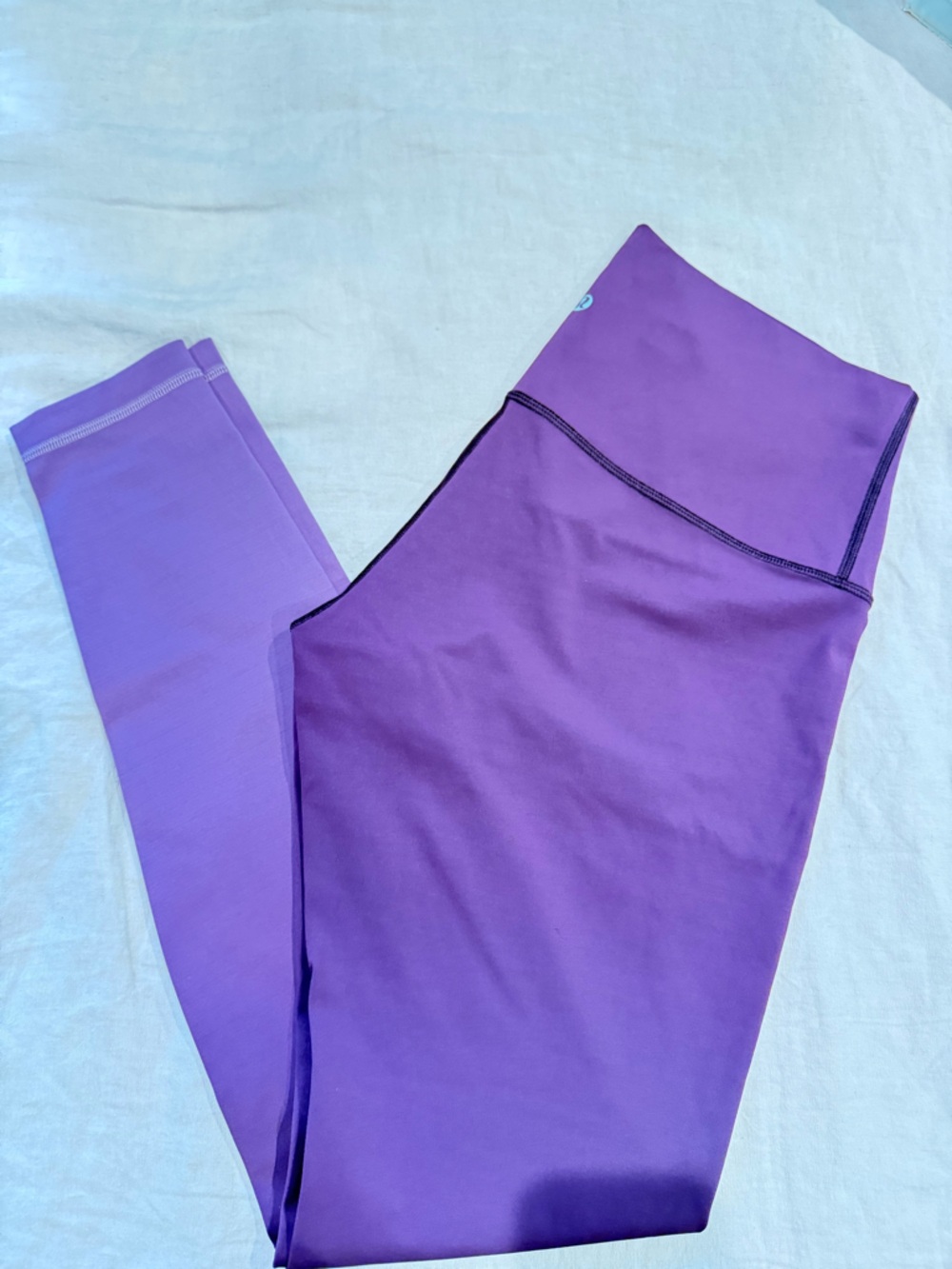 Lululemon wunder under purple ombré leggings